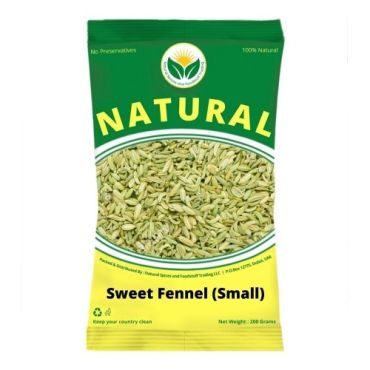 Natural Spices Fennel Sweet (Small), 2Kg